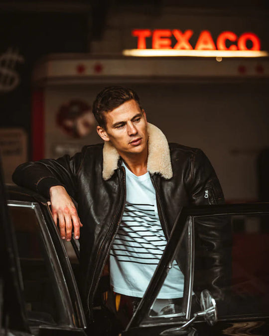 Blouson-Aviateur-Vintage
