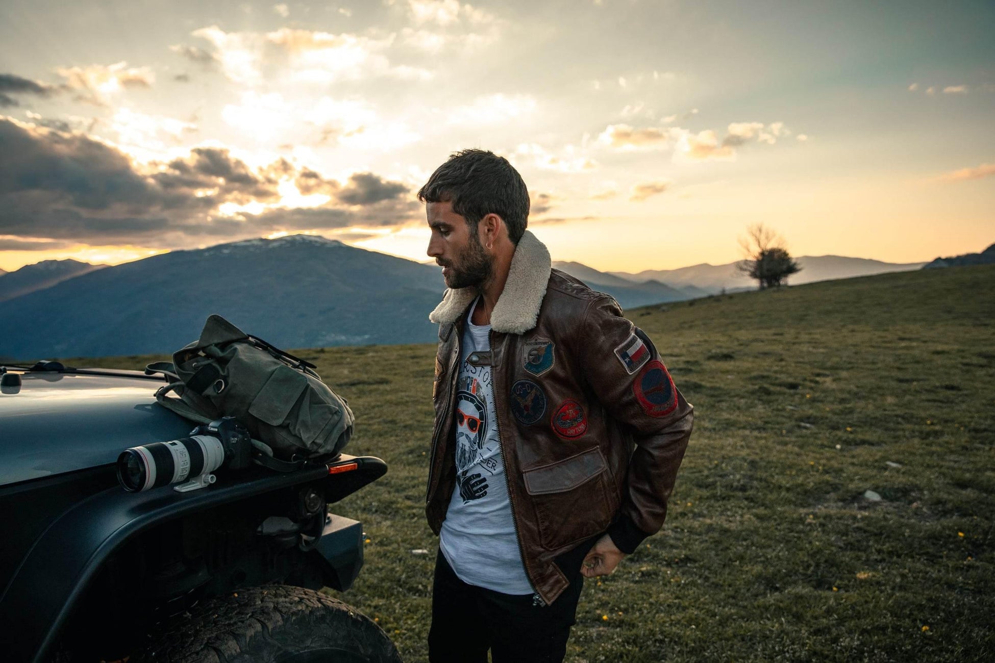 Blouson Air Force Cuir – Image 2