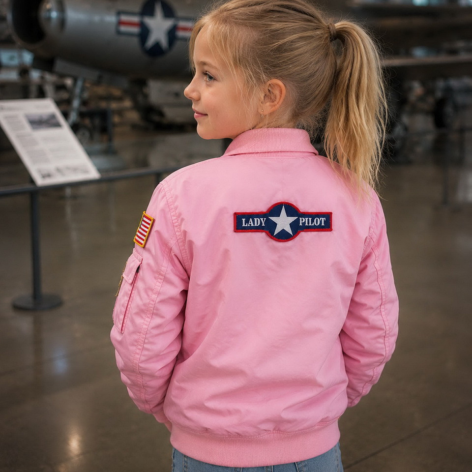 Vetements-enfants-Aviateur-Vintage-fille-garcon